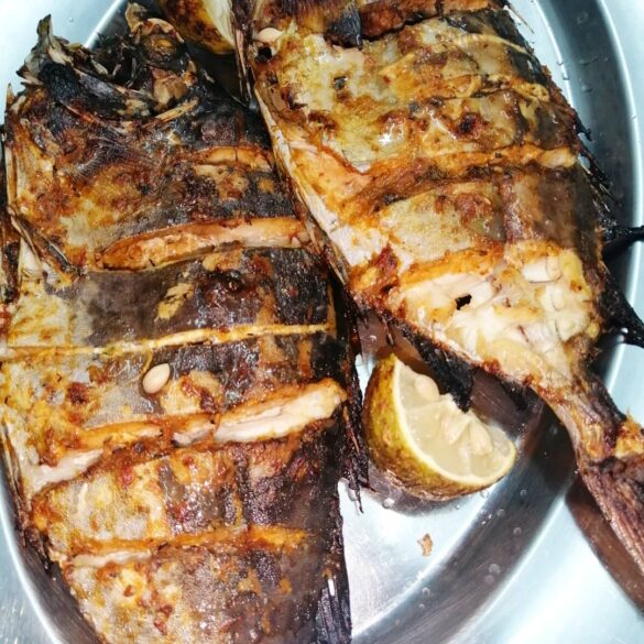 Oven Grilled Tafi Fish