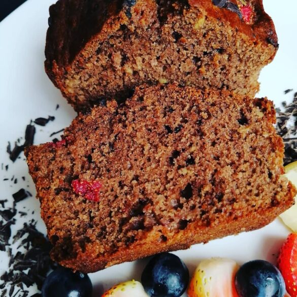 Straweberry Chocolate Banana Bread