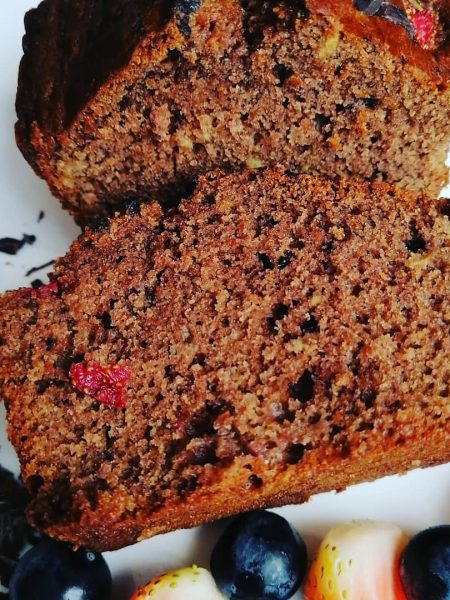 Strawberry Chocolate Banana Bread