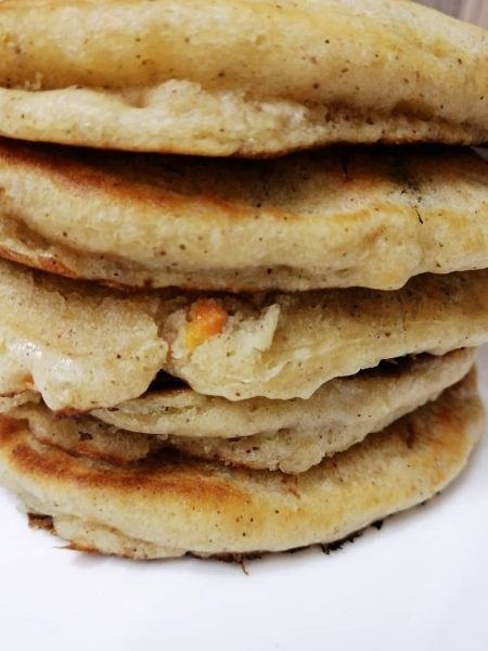 carrot cake pancakes